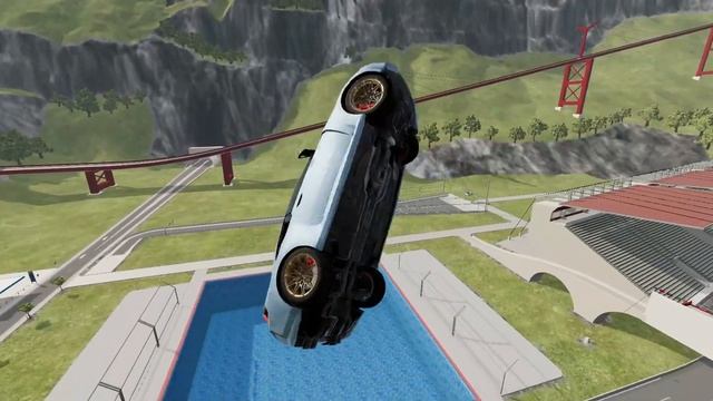 Bmw M2 G87 VS POOL Ramp - BeamNG.drive смотреть онлайн