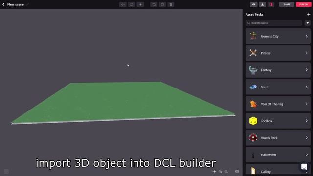 Blender to Builder | How to Import Custom Asset Packs into Decentraland's Builder from Blender смотреть онлайн
