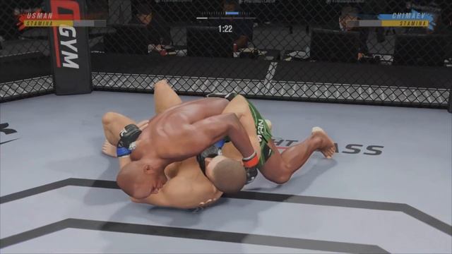 Kamaru Usman vs. Khamzat Chimaev 'Massive BRAWL!'//UFC 4'Gameplay смотреть онлайн
