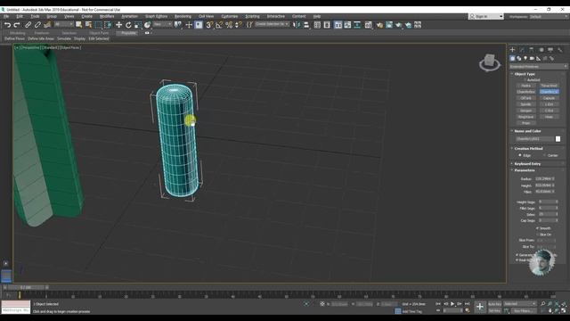 #14 || CHAMFER CLY || OIL TENK || CAPSULE || 3DS MAX FULL MODELING TUTORIAL IN HINDI || смотреть онлайн