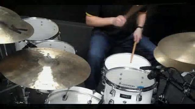 Liberty Drums R Series drum kit demo - rock смотреть онлайн