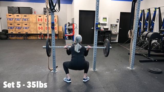 Front Squat Singles WOD Demo: 221207 смотреть онлайн