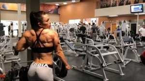 Oksana Grishina IFBB MUSCLE FEMALE BODYBUILDER motivation fitness madness muscles