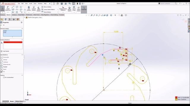 Mecanum Wheel - SolidWorks смотреть онлайн