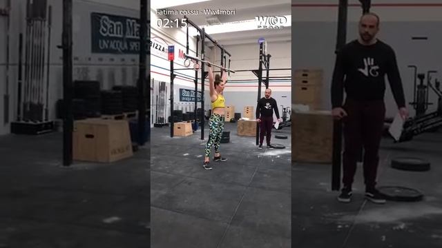 Alessandra Fatima Cossu WOD WAR 4 MORI 19.1 cat beginners смотреть онлайн