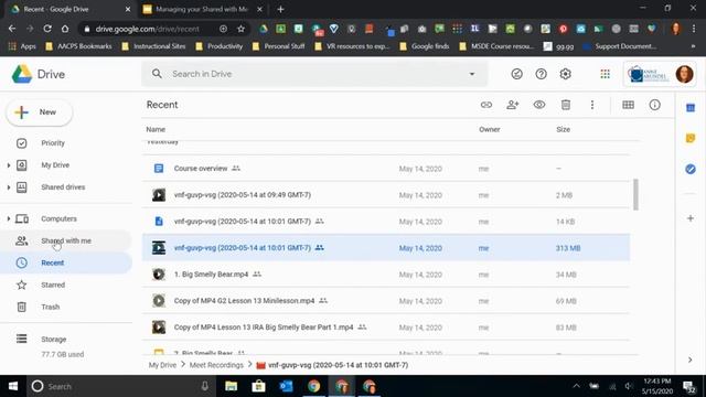 Managing Google Drive Shared with Me смотреть онлайн