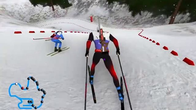 NGL Biathlon пасьют за Бьёрнтегарда смотреть онлайн