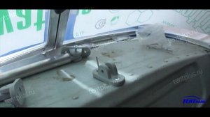 Обь 3.Установка ветрового стекла.