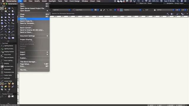 Vector Works Drafting Tutorial - Part 1 Section 1 смотреть онлайн