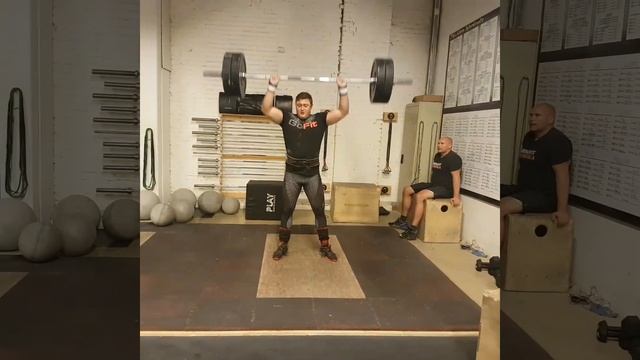 Strongman vs CrossFit Heavy (Grace 102kg) смотреть онлайн