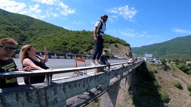 Bange jumping Ananyri 40 meters смотреть онлайн