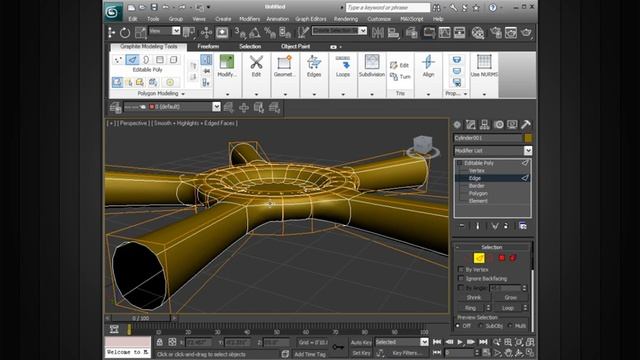 3ds Max Tutorials Beginner's Guide to Modeling in 3ds Max Tutorial 9 смотреть онлайн