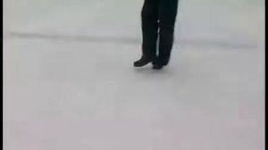 Элементы фигурного катания. Моухок внутрь открытый