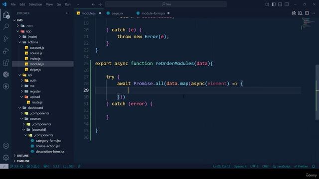 117 -Module Creation, Reordering of Modules Part 5 смотреть онлайн