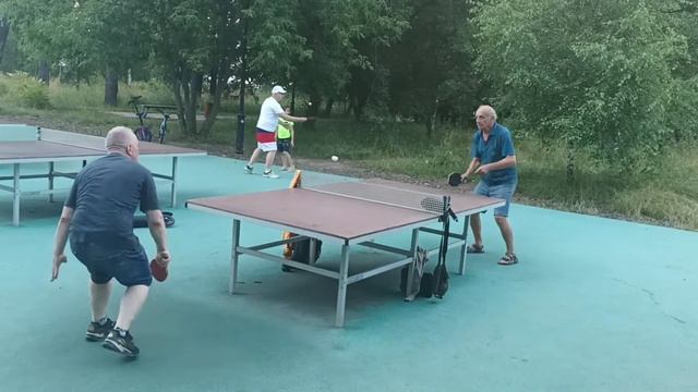 Александр Борисыч и Александр физкультурник Черкизовский парк настольный теннис 12 июля 2002 год смотреть онлайн
