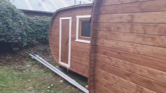 Баня квадро-бочка "Танк" 4 на 4 купить на Бору. смотреть онлайн