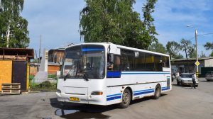 Автобус ПАЗ-4230-03 "Аврора" (АО 725 22). Покатушки по Барнаулу.