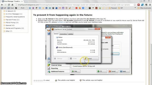 The Most Common License Error Message in Smartlaunch смотреть онлайн