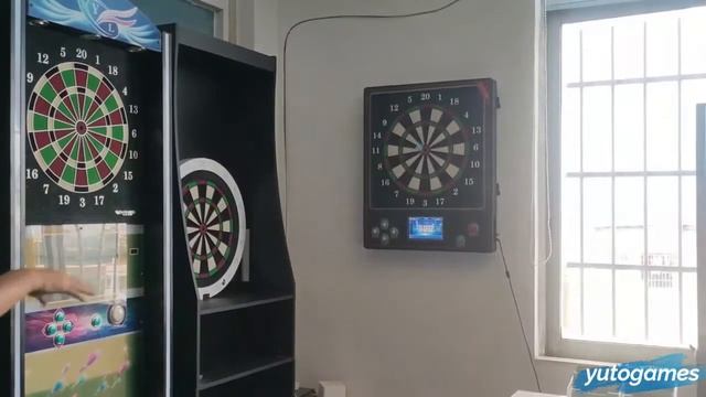Electronic Dartboard With 6 darts|Professional LED Display Dart Game Machine смотреть онлайн
