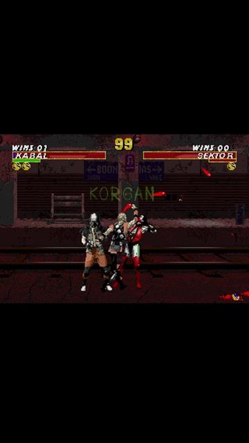 UMK3 Sektana и Kano