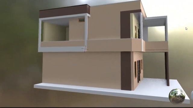 House Double story 3d in Blender 3.2 смотреть онлайн