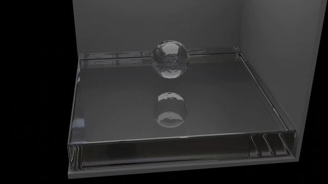 Water Drop flip fluid | RK Blender смотреть онлайн