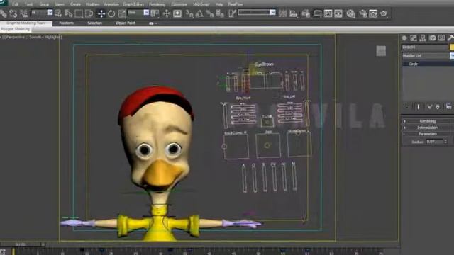 Panavila Rigging Maya Max Blender 2012 LRS смотреть онлайн