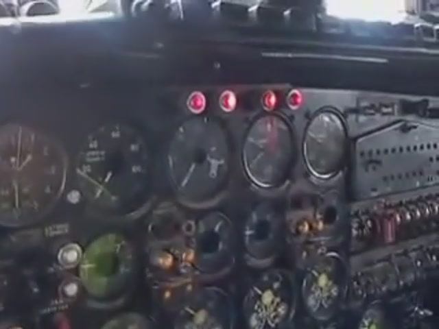 Ан 12. Запуск двигателей