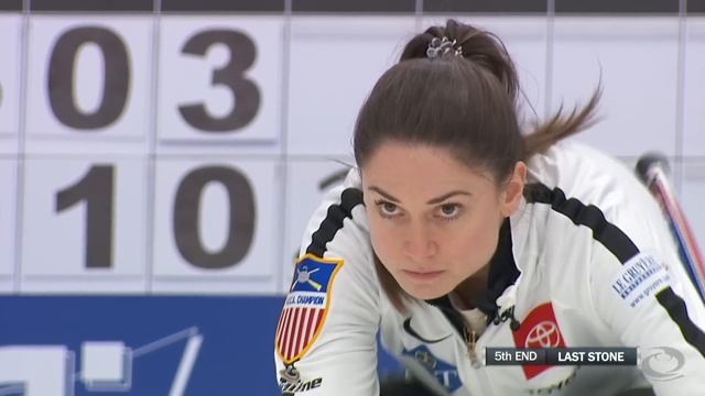 Germany v United States - round robin - LGT World Women's Curling Championships 2019 смотреть онлайн