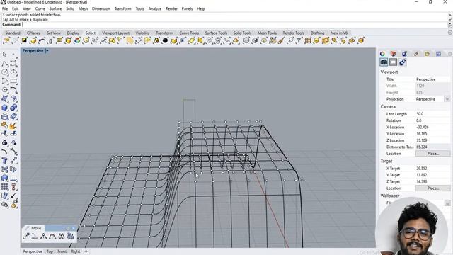 Rhino 3D Tamil Architectural Tutorial Series | Ep - 29 | Soft Move | Tamil | смотреть онлайн