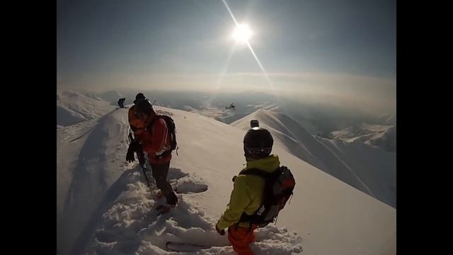 Freeride Georgien Gudauri Heliski Powder JJ смотреть онлайн