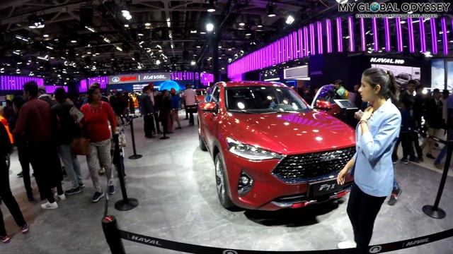 Chinese Haval GWM F7x SUV - Showcased at AutoExpo 2020 in Noida, India смотреть онлайн