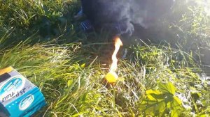 Получиться ли дымовуха из шариков для пинг понга???