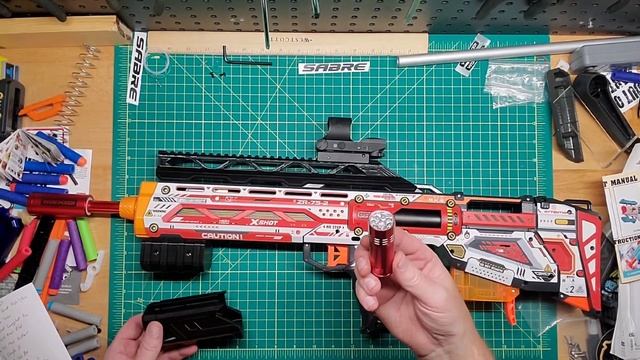 New Catch And Pump Say What? (AKBlastermods Xshot Longshot Pro Pieces)