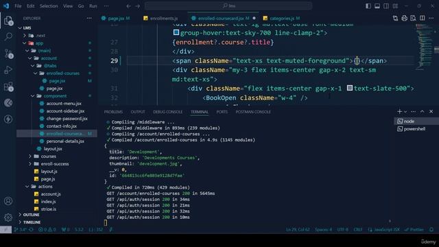78 -Enrolled Course Details, Calculations Part 3 смотреть онлайн