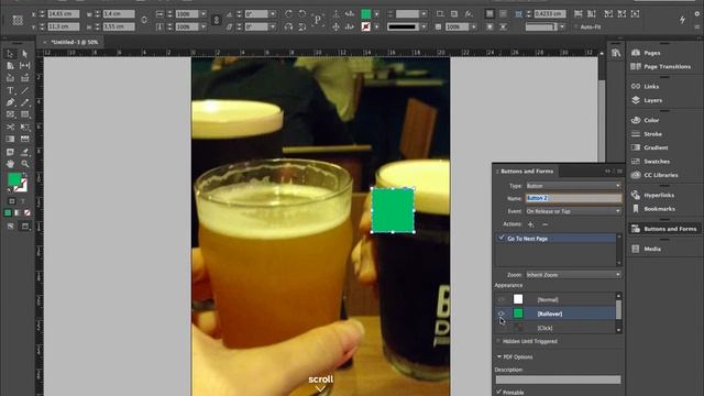 Adobe InDesign - Botões para Publicações Interativas смотреть онлайн