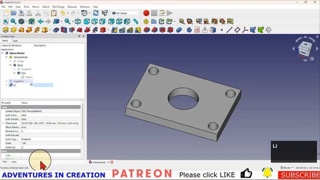 FreeCAD for beginners #43 Master Models - You should be using these. смотреть онлайн