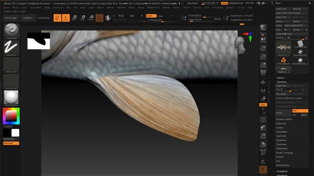 07 Redfish Zbrush 3 смотреть онлайн