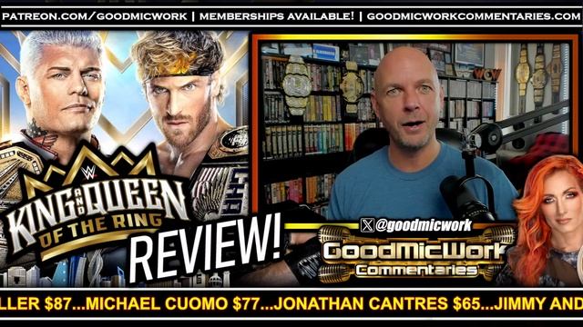 WWE King & Queen Of The Ring 2024 REVIEW! | Gunther & Nia Jax CROWNED | Liv Morgan WINS Title смотреть онлайн