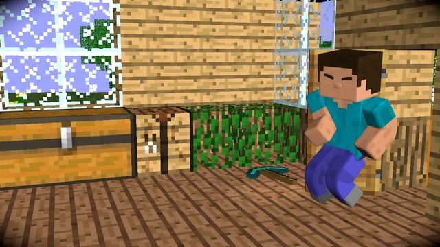 That Stupid Door! - A Minecraft Animation Short смотреть онлайн