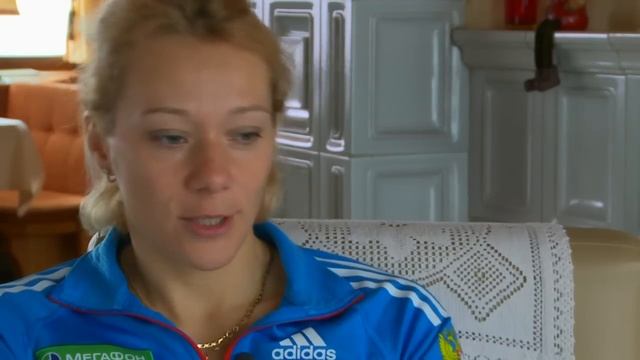 Russian Language Version of Olga Zaitseva Balancing Biathlon and Family смотреть онлайн