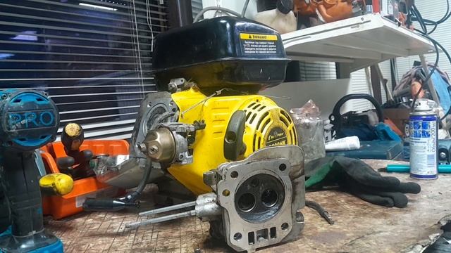 почему дымит мотоблок