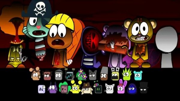 Sprunksters but Happy Tree Friends..