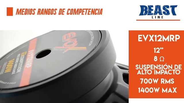 Medios rangos competencia 12" EVOX смотреть онлайн