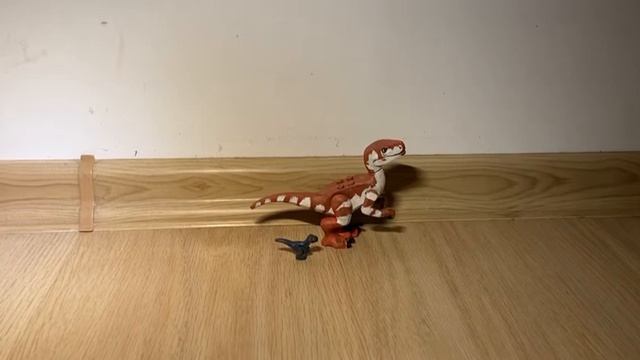 Мой лего кастом атроцераптор по кличке рэд #jurassicworlddominion