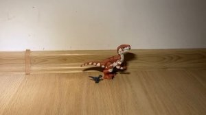 Мой лего кастом атроцераптор по кличке рэд #jurassicworlddominion