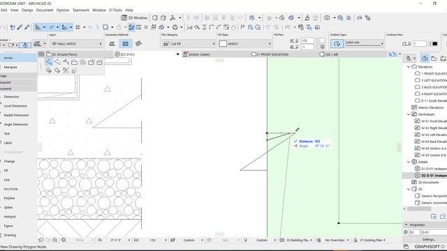 BREAK LINE OBJECT IN ARCHICAD смотреть онлайн