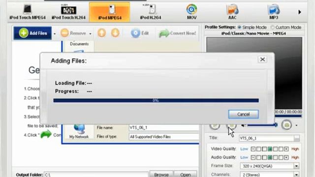 Convert DVD/Video to iPod by DicSoft смотреть онлайн