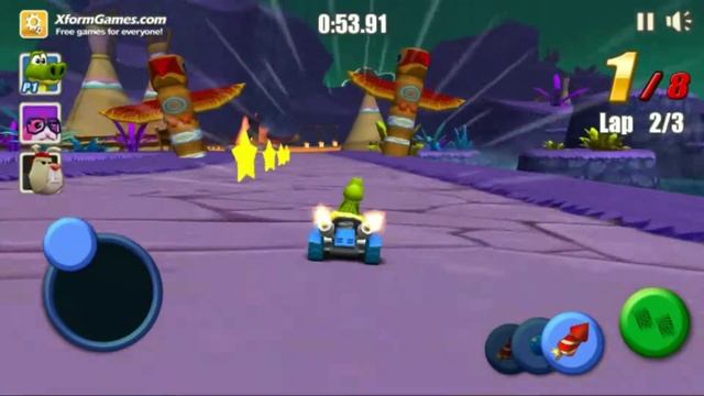 Go Kart Go! Sonny Crecker Racing In Sacred Grounds Gameplay Android