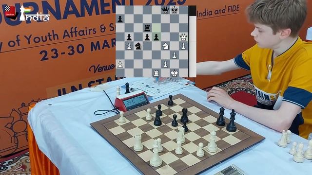 Aravindh Chithambaram is ruthless | Aravindh vs Murzin | Delhi GM 2023 смотреть онлайн